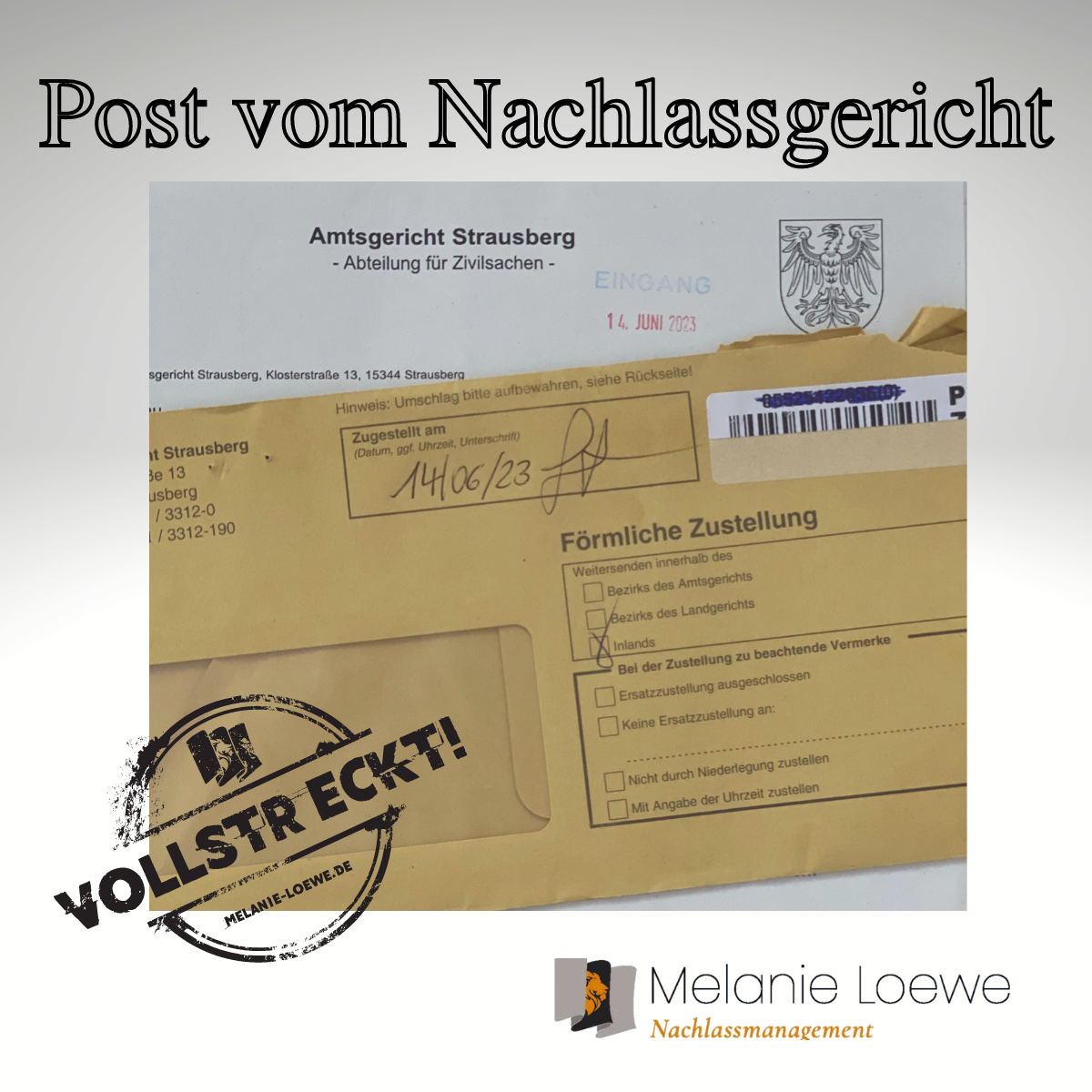 Testamentsvollstreckung_Loewe_Post_Nachlassgericht